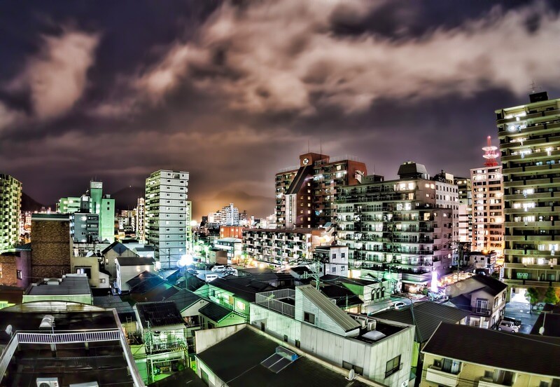 熊本の町